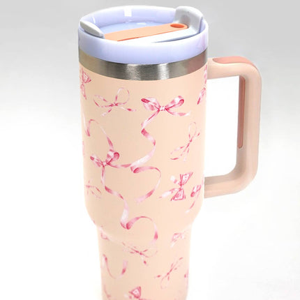Bow Babe 40oz Stainless Steel Tumbler