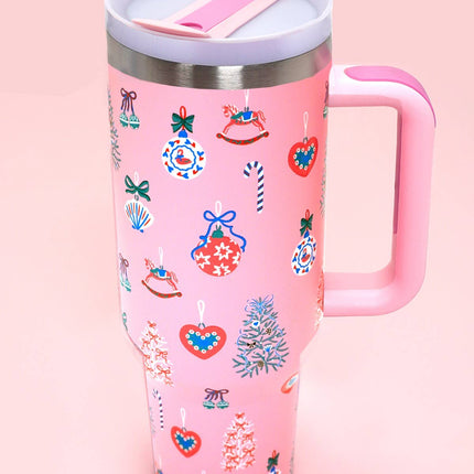 Bow Babe 40oz Stainless Steel Tumbler