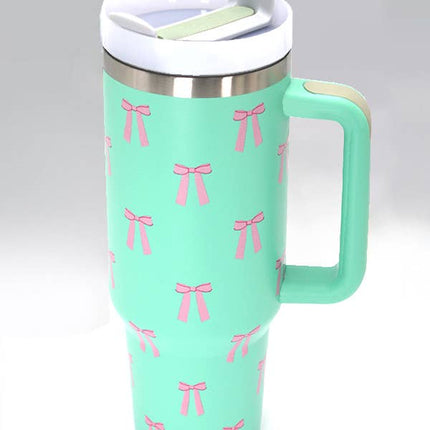 Bow Babe 40oz Stainless Steel Tumbler