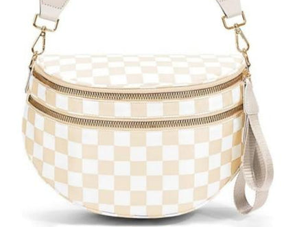 That Girl Checkered Bum Bag