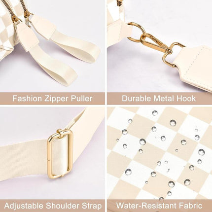 That Girl Checkered Bum Bag