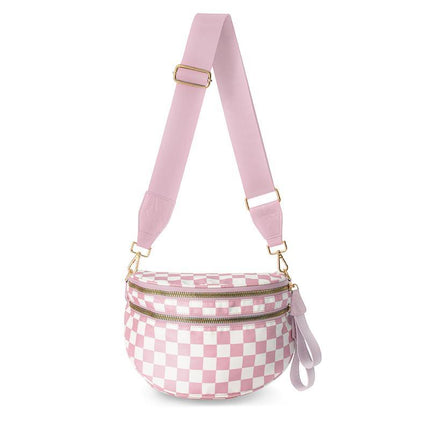 That Girl Checkered Bum Bag