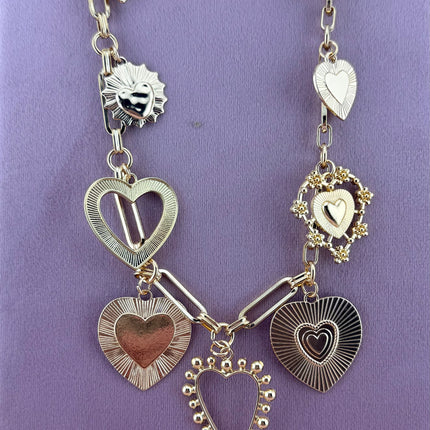 Heartbreaker Charm Necklace