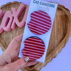 Red & Pink Stripe
