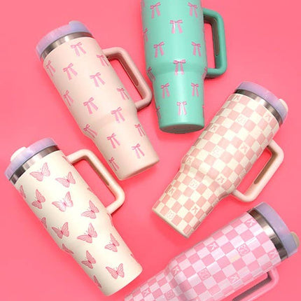 Bow Babe 40oz Stainless Steel Tumbler